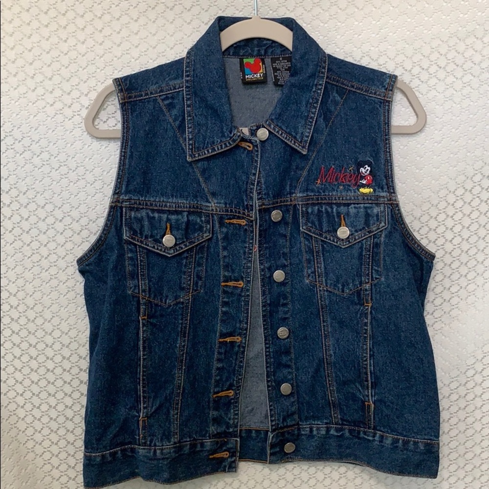 Micky Mouse Jean Vest